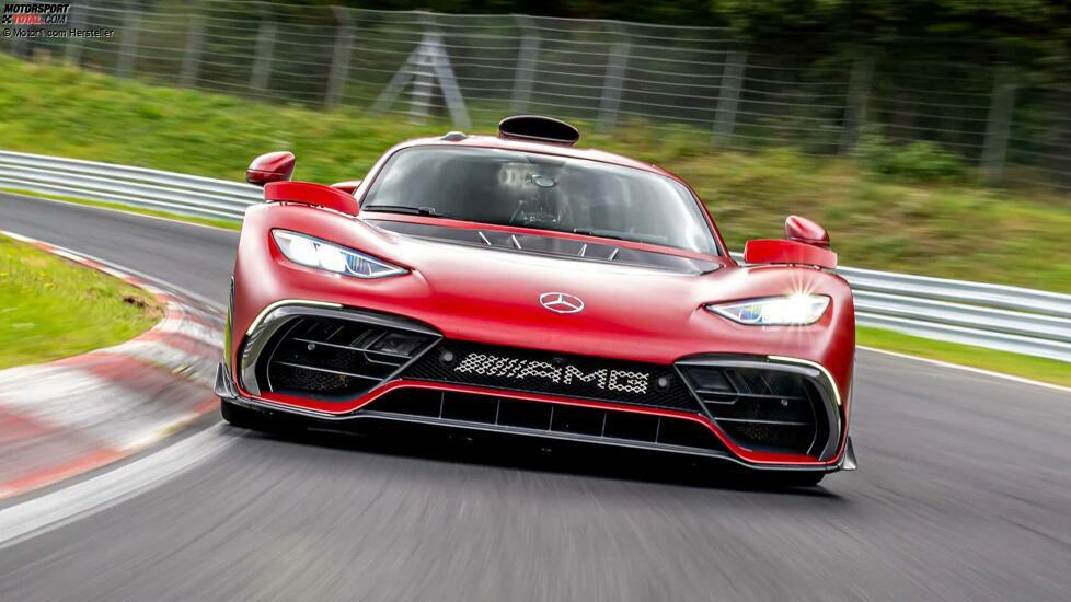 6:29.090 min: Mercedes-AMG ONE bricht eigenen Rundenrekord auf der Nürburgring-Nordschleife