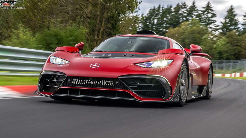 6:29.090 min: Mercedes-AMG ONE bricht eigenen Rundenrekord auf der Nürburgring-Nordschleife