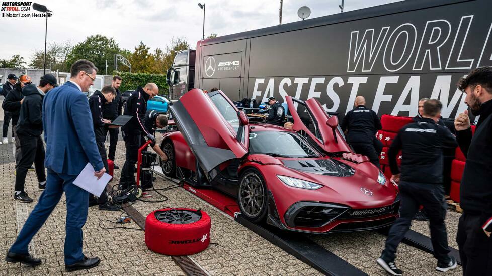 6:29.090 min: Mercedes-AMG ONE bricht eigenen Rundenrekord auf der Nürburgring-Nordschleife