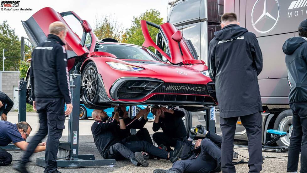 6:29.090 min: Mercedes-AMG ONE bricht eigenen Rundenrekord auf der Nürburgring-Nordschleife