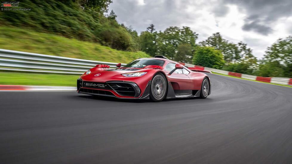 6:29.090 min: Mercedes-AMG ONE bricht eigenen Rundenrekord auf der Nürburgring-Nordschleife