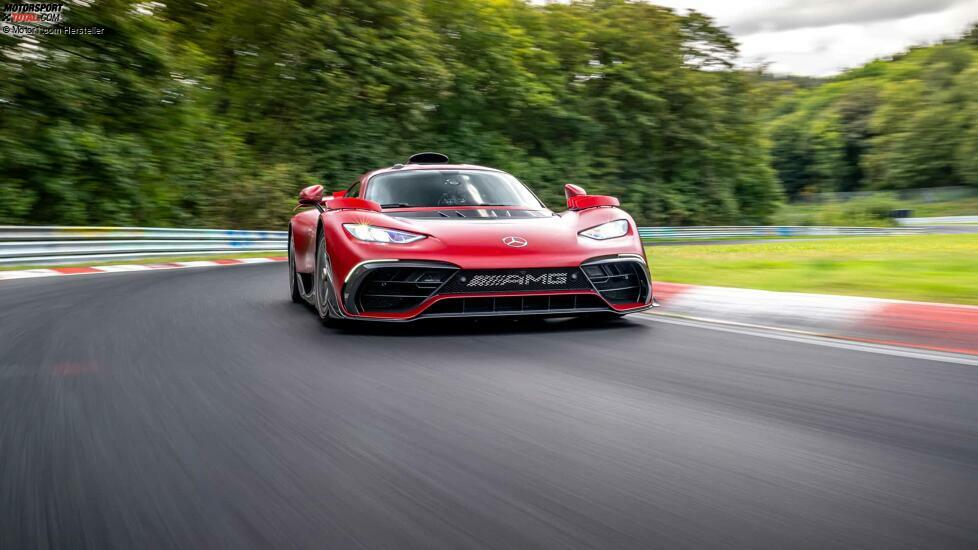 6:29.090 min: Mercedes-AMG ONE bricht eigenen Rundenrekord auf der Nürburgring-Nordschleife