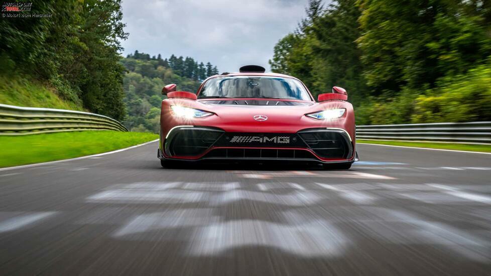 6:29.090 min: Mercedes-AMG ONE bricht eigenen Rundenrekord auf der Nürburgring-Nordschleife