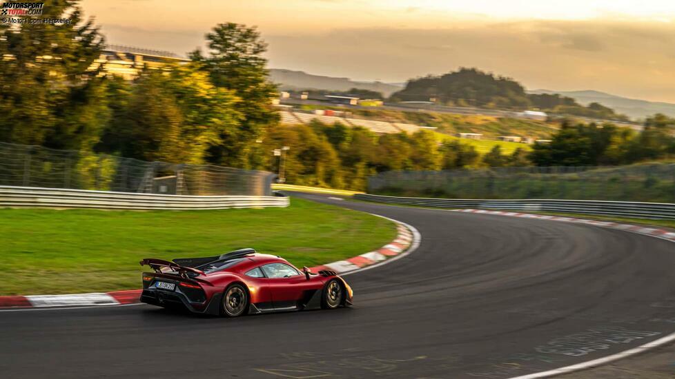 6:29.090 min: Mercedes-AMG ONE bricht eigenen Rundenrekord auf der Nürburgring-Nordschleife