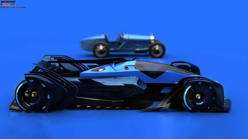 Bugatti T35 racing vision study, 2015