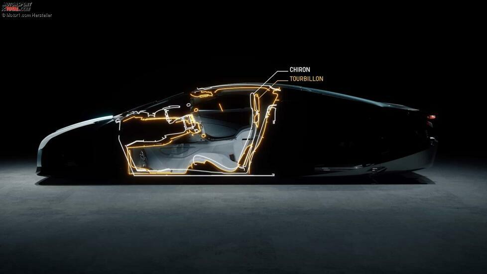 Bugatti Tourbillon Rolling Chassis