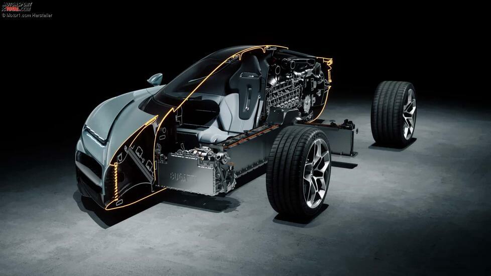 Bugatti Tourbillon Rolling Chassis