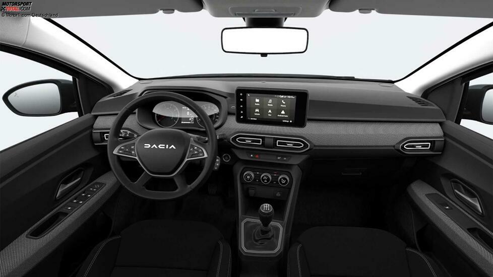 Dacia Sandero, die Innenausstattung