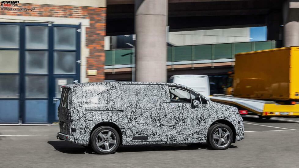 Mercedes VAN.EA Erlkönige (2024) offizielle Bilder