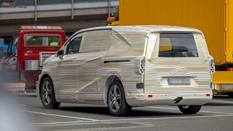 Mercedes VAN.EA Erlkönige (2024) offizielle Bilder