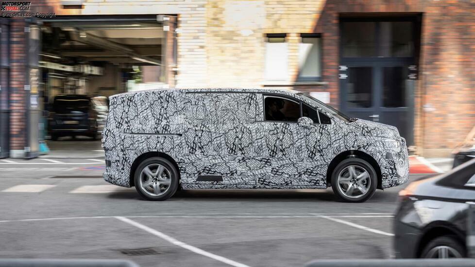 Mercedes VAN.EA Erlkönige (2024) offizielle Bilder