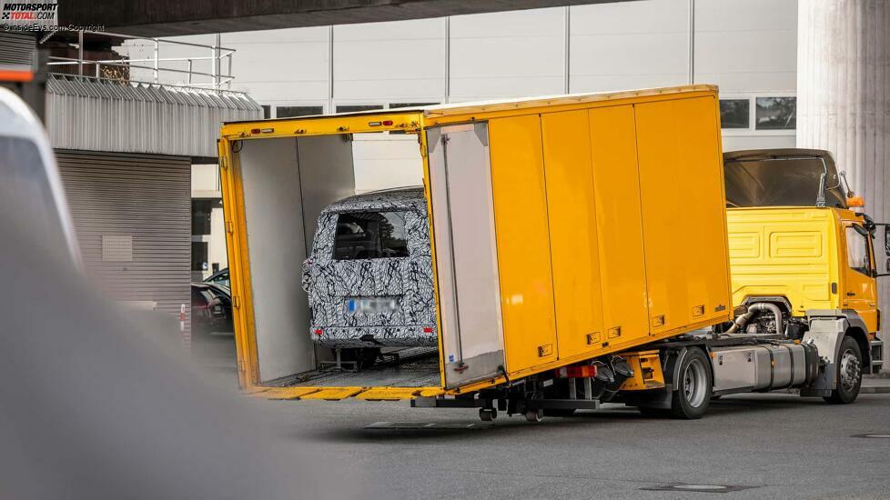 Mercedes VAN.EA Erlkönige (2024) offizielle Bilder