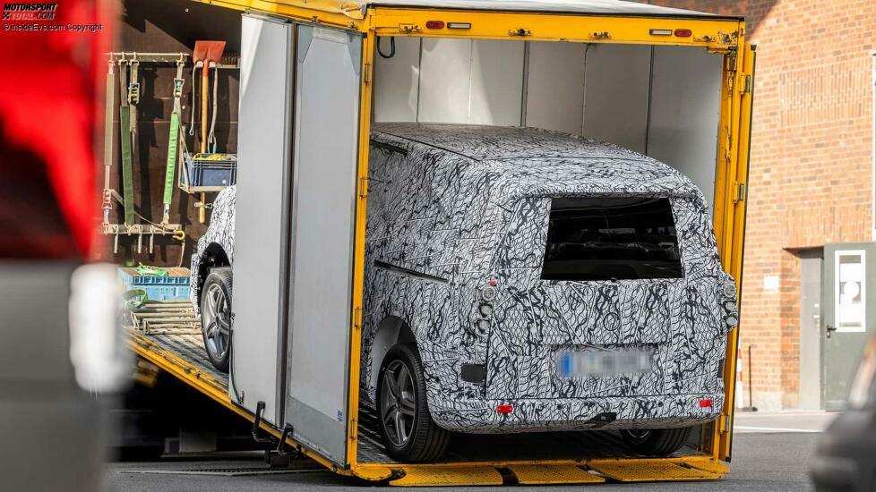 Mercedes VAN.EA Erlkönige (2024) offizielle Bilder