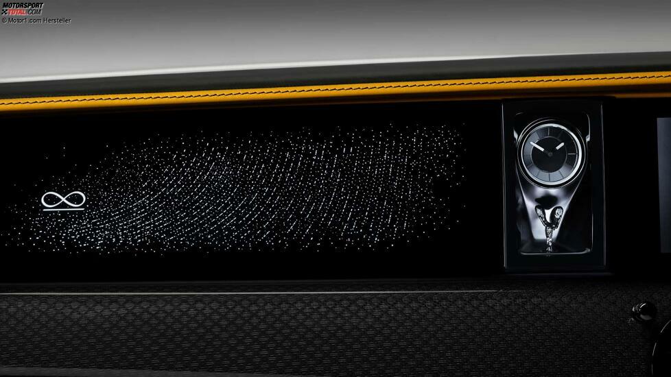 Innenausstattung des Rolls-Royce Ghost Serie II, schwarz, 2025