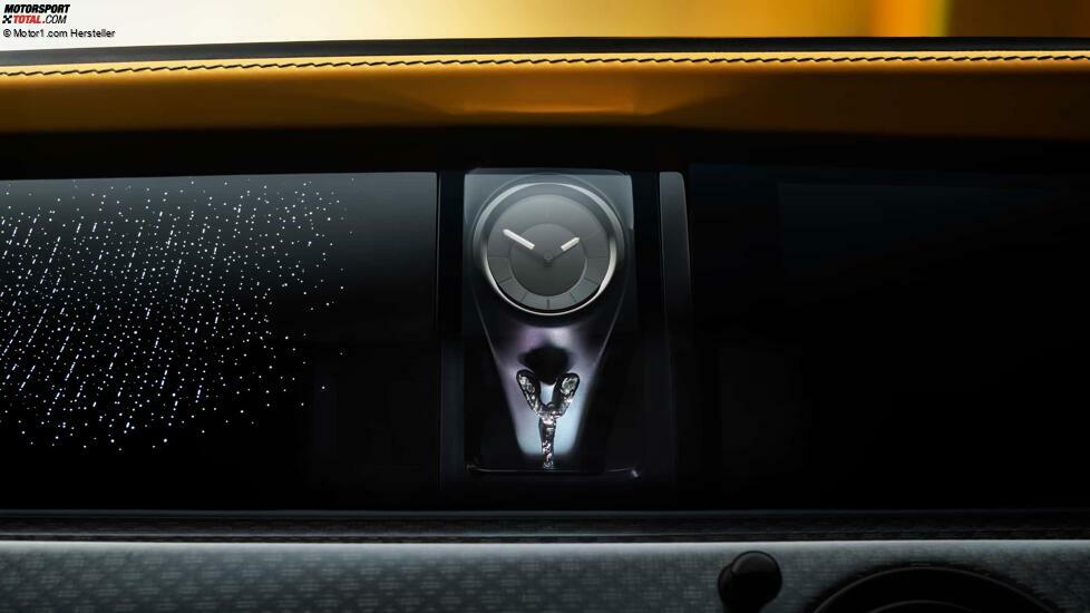 Innenausstattung des Rolls-Royce Ghost Serie II, schwarz, 2025