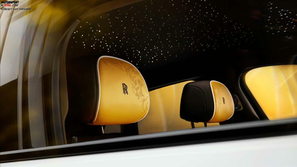 Innenausstattung des Rolls-Royce Ghost Serie II, schwarz, 2025