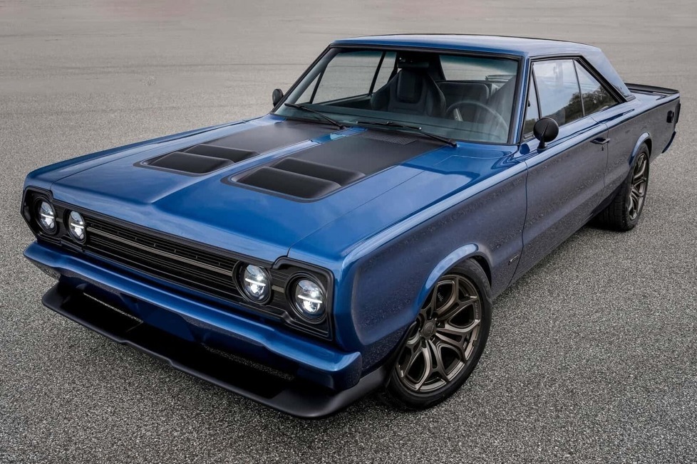 Dieser Plymouth GTX hat einen Elektromotor anstelle eines V8: Mopar will damit ein derzeit in der Entwicklung befindliches EV-Umrüstungs-Kit vorstellen