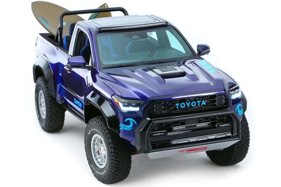 Der Land Cruiser und der 4Runner haben ihr Dach verloren. Und sie sehen fantastisch aus