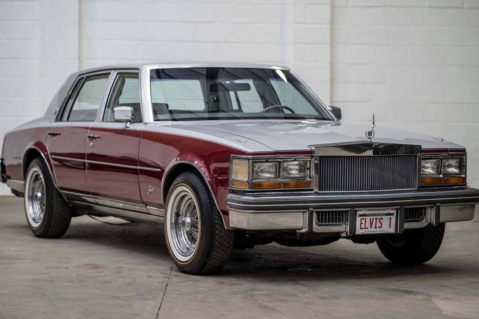 Die seltene Versteigerung von Elvis Presleys 1977er Cadillac Seville bei Bonhams bietet die Chance, ein ikonisches Auto des King of Rock 'n Roll zu besitzen