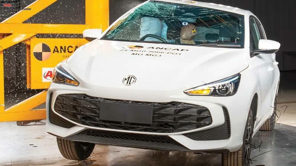 MG3 2025, crash test