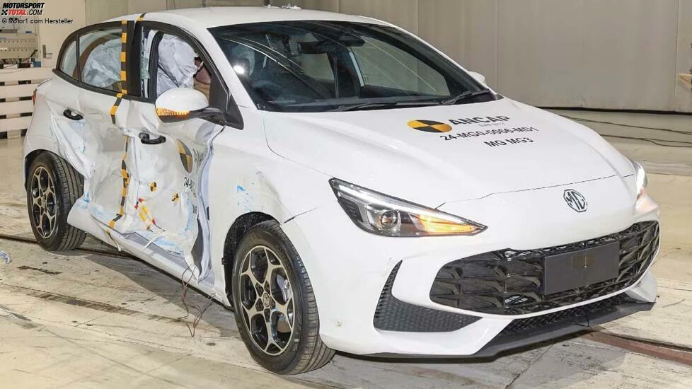 MG3 2025, crash test