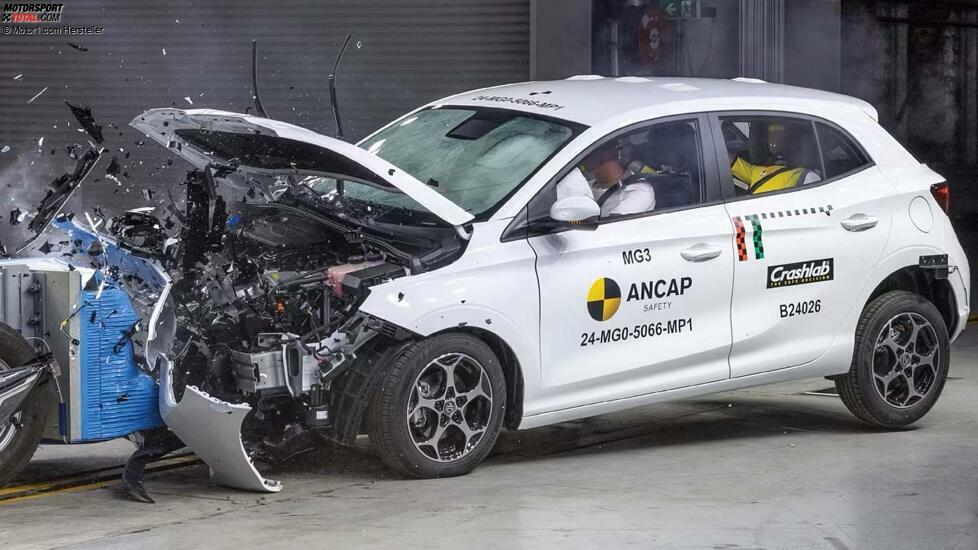 MG3 (2024) im Crashtest