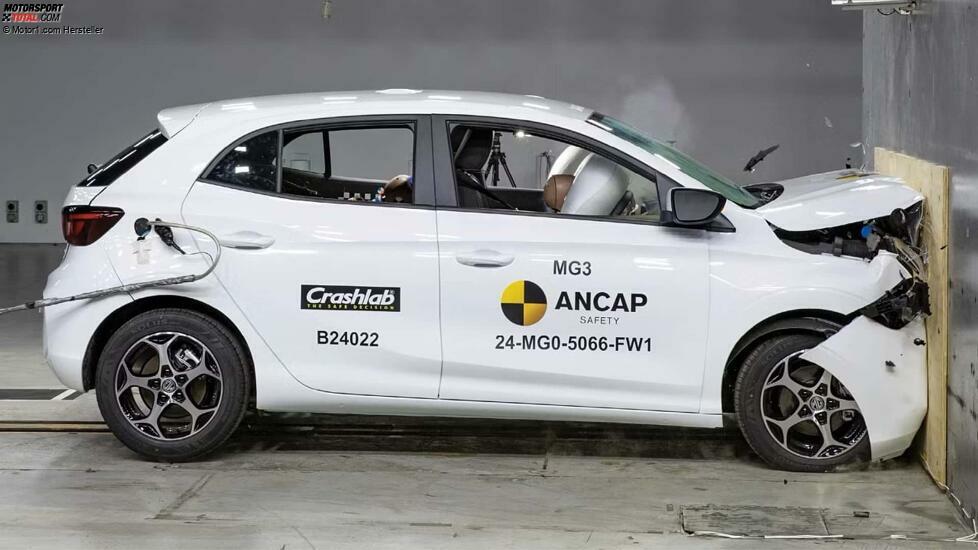 MG3 (2024) im Crashtest