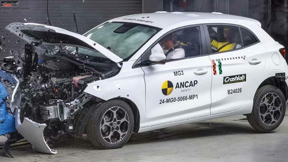 MG3 (2024) im Crashtest