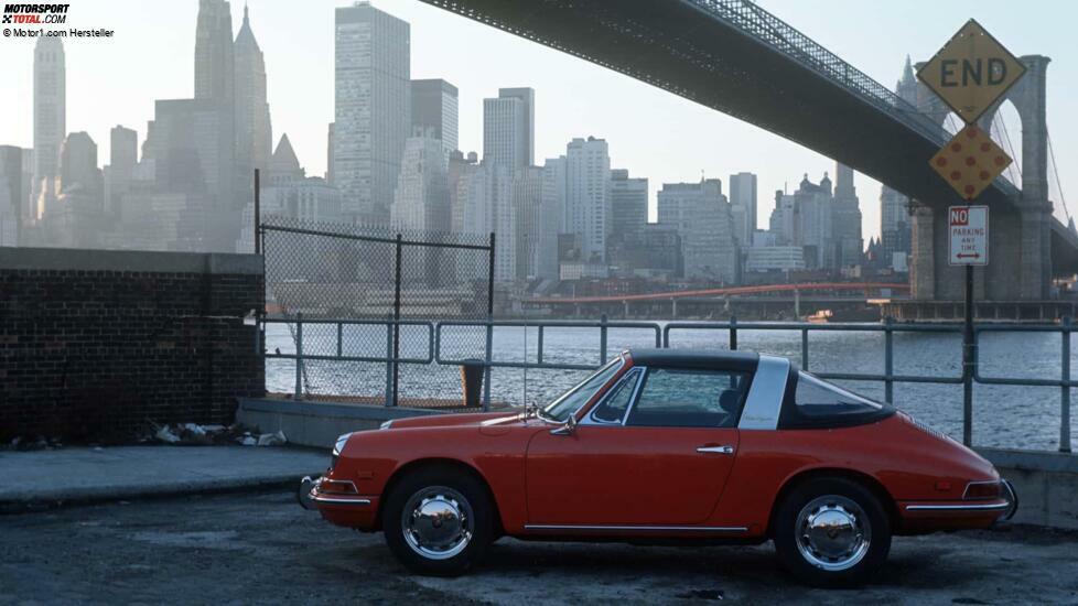 1967 in New York: Porsche 912 Targa des Modelljahres 1968