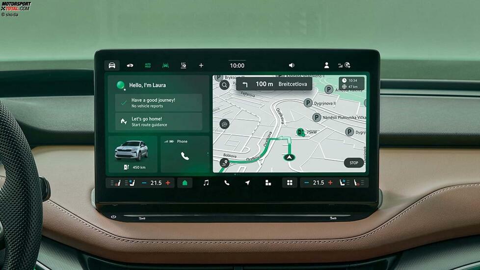 Skoda Enyaq(2025): Der Touchscreen im Detail