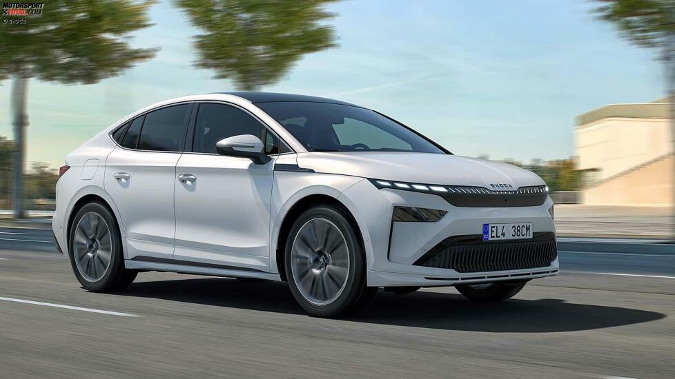 Skoda Enyaq Coupé (2025) in Weiß