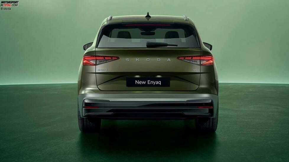 Skoda Enyaq(2025) in Olibo Green: DasHeck
