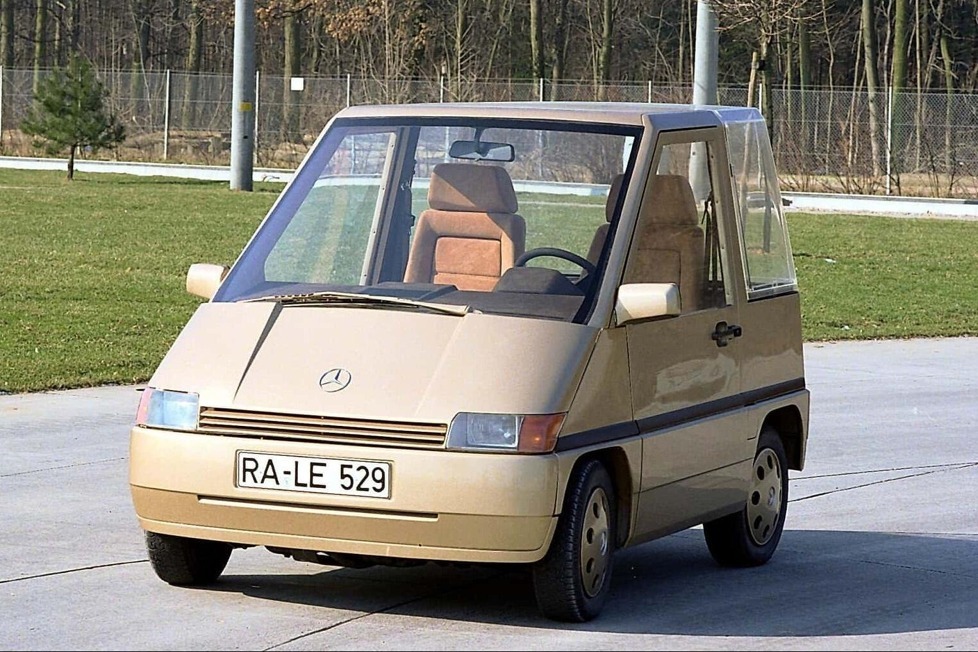 1981 entwarf Bruno Sacco einen kurzen Kompakten für die Stadt - Ebnete der Mercedes NAFA den Weg für A-Klasse und Smart?