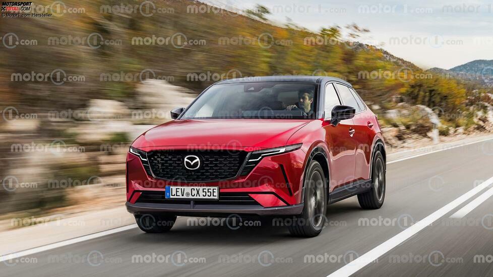 Mazda CX-5 (2026), il render di Motor1.com