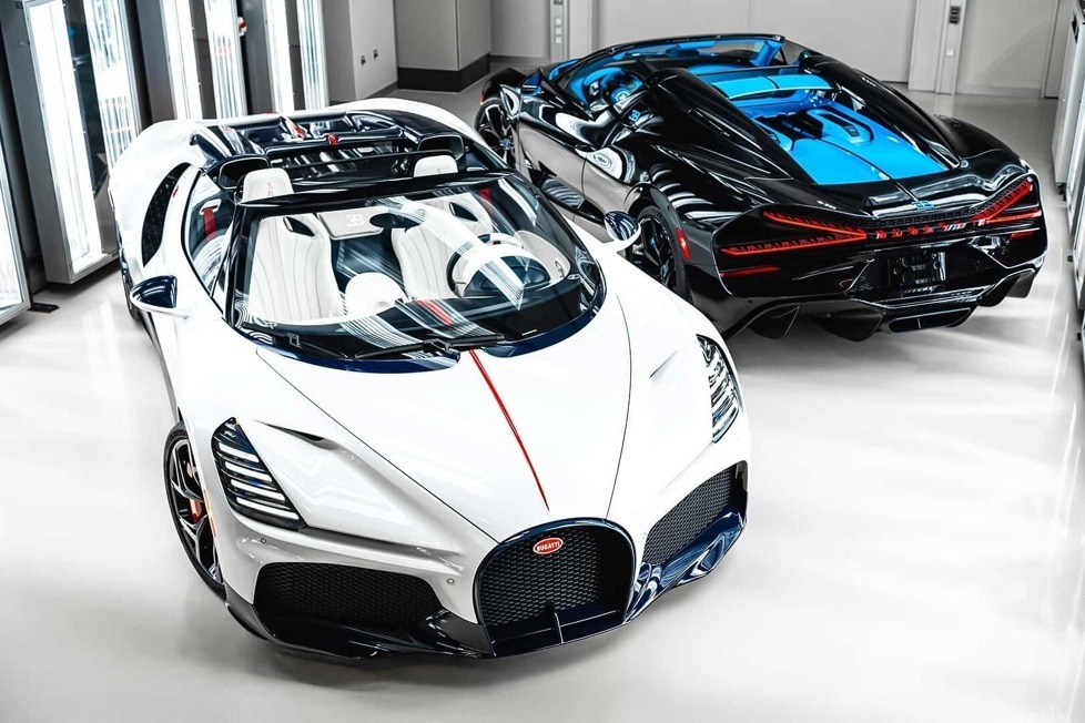 Der rare Roadster markiert das Ende der W16-Ära bei Bugatti