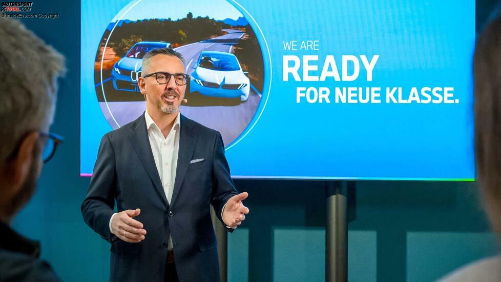 Einkaufsvorstand Joachim Post bei der BMW-Veranstaltung
