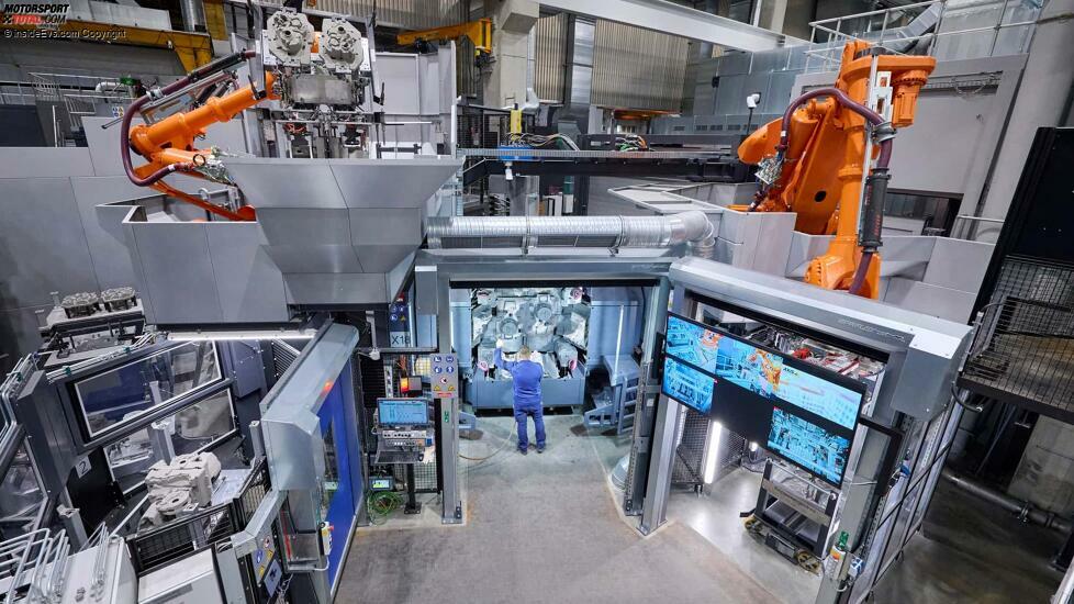 BMW Neue Klasse: Fertigung des Zentralgehäuses des Elektroantriebs(Leichtmetallgießerei in Landshut)