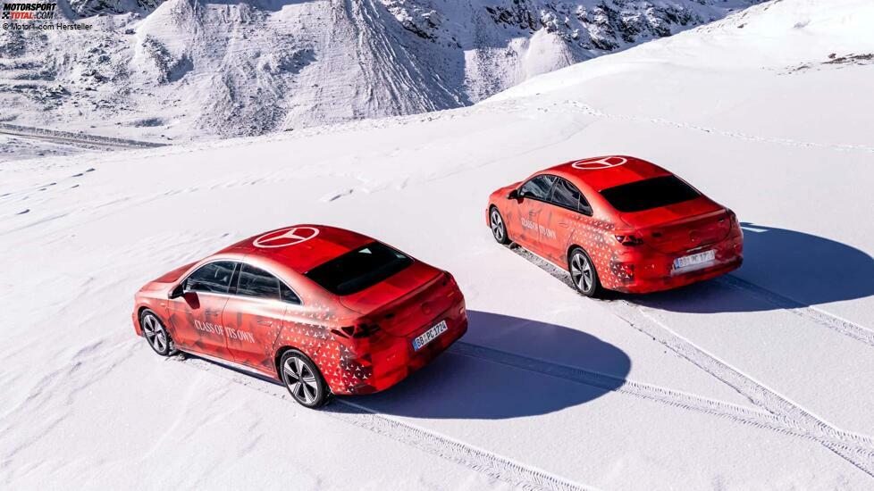 Nuova Mercedes CLA, la prova da passeggero