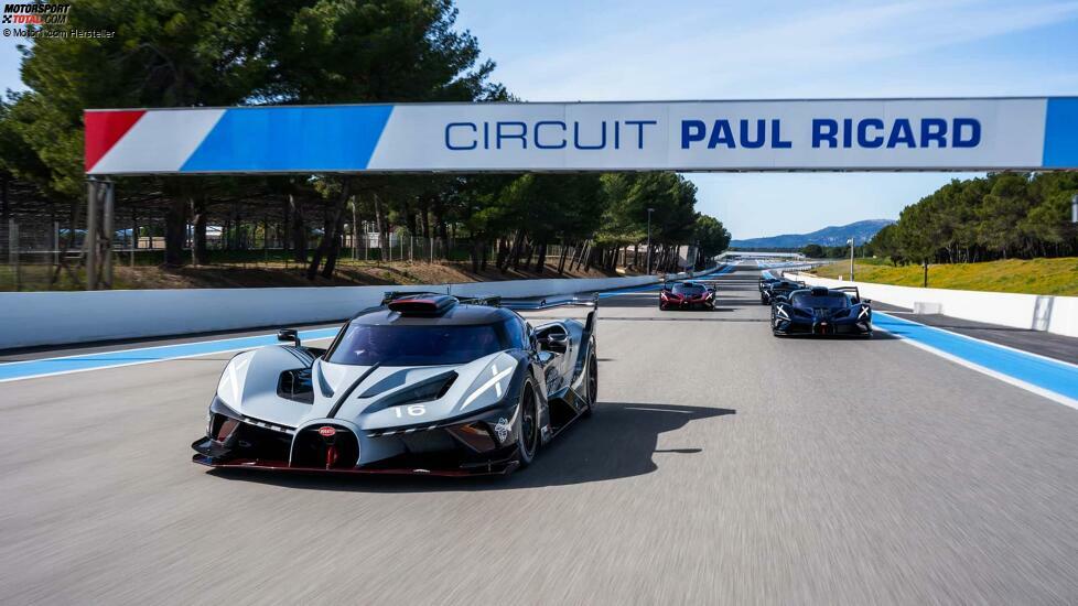 Bugatti Bolide (2025) Racetrack Feeling the Track