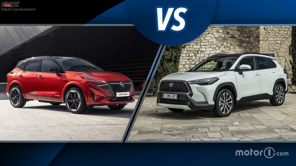 Nissan Qashqai vs Toyota Corolla Cross