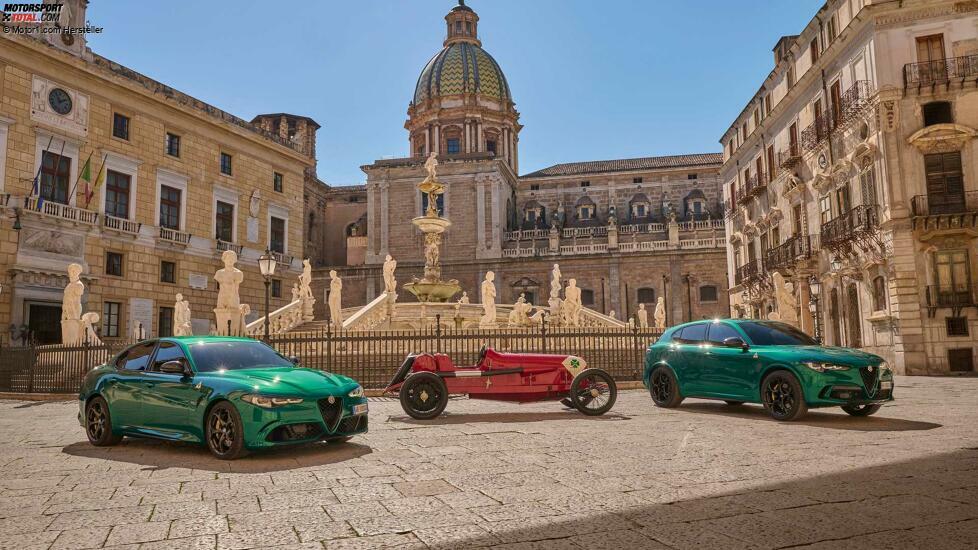 Alfa Romeo Giulia e Stelvio Quadrifoglio 100° Anniversario e Alfa Romeo RL