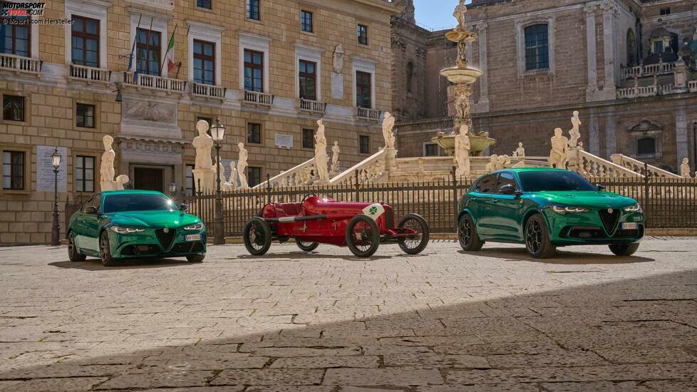 Alfa Romeo Giulia e Stelvio Quadrifoglio 100° Anniversario e Alfa Romeo RL