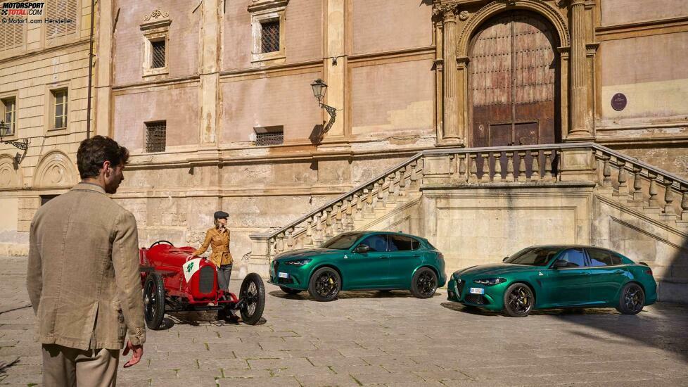 Alfa Romeo Giulia e Stelvio Quadrifoglio 100° Anniversario e Alfa Romeo RL
