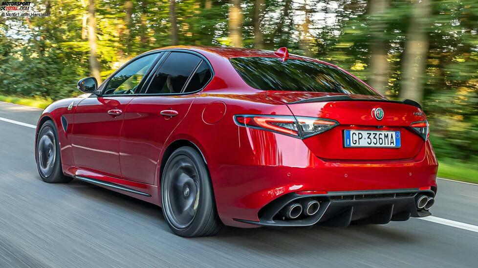 Alfa Romeo Giulia Quadrifoglio (2023) im Test