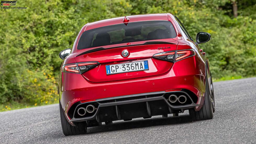 Alfa Romeo Giulia Quadrifoglio (2023) im Test