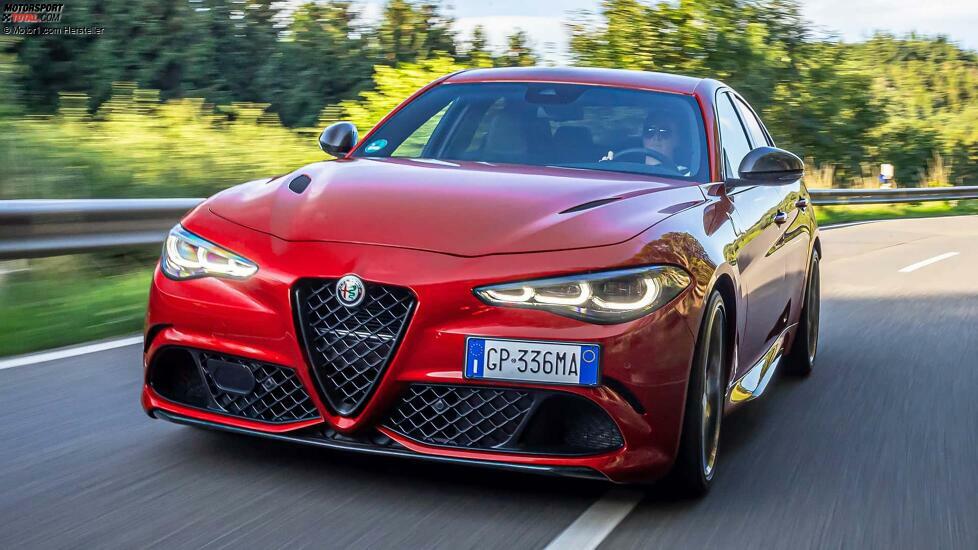 Alfa Romeo Giulia Quadrifoglio (2023) im Test
