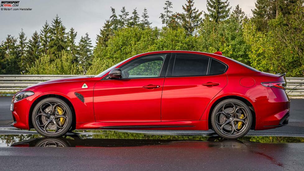 Alfa Romeo Giulia Quadrifoglio (2023) im Test