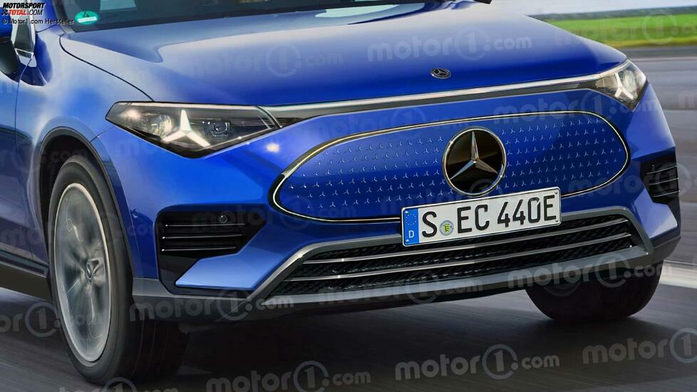 Mercedes GLC (2025), Rendering von Motor1.com