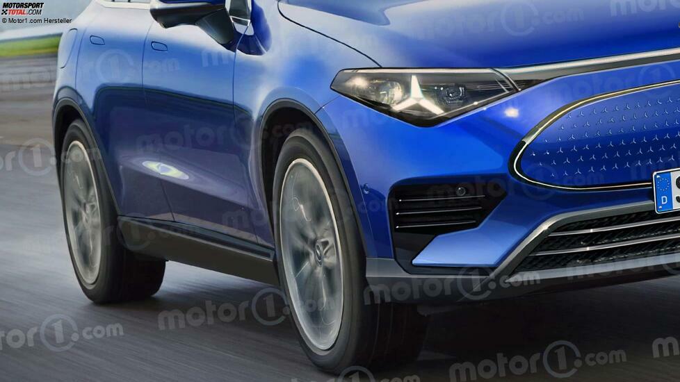 Mercedes GLC (2025), Rendering von Motor1.com