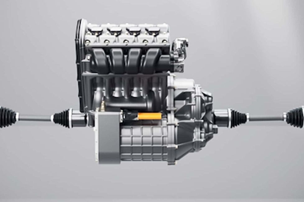 Auf der Auto Shanghai 2025 präsentiert Horse Powertrain, die Verbrenner-Sparte von Renault und Geely, einen interessanten Hybrid vor